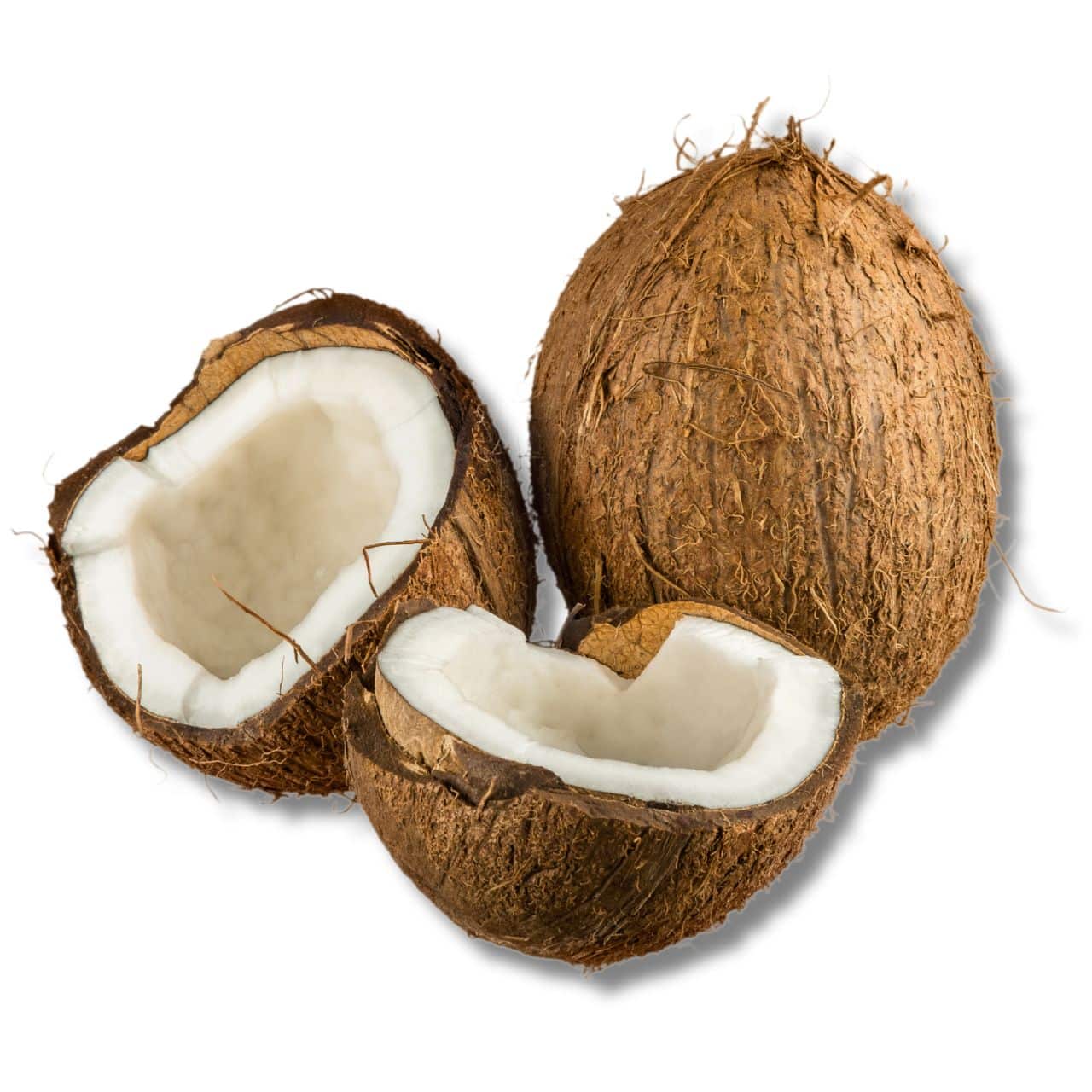 semi husked coconut from Indonesia