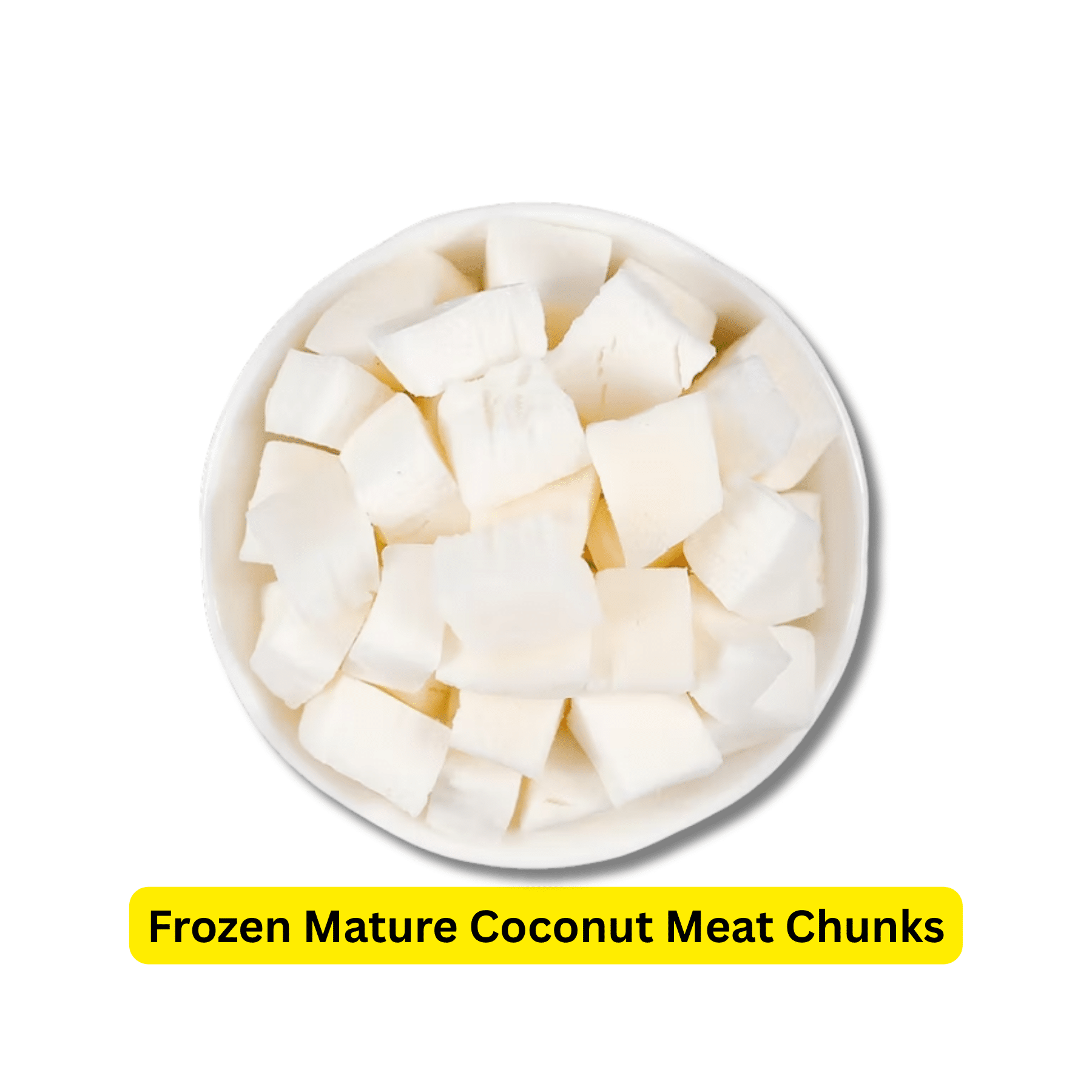 Frozen Mature Coconut Meat Chunks