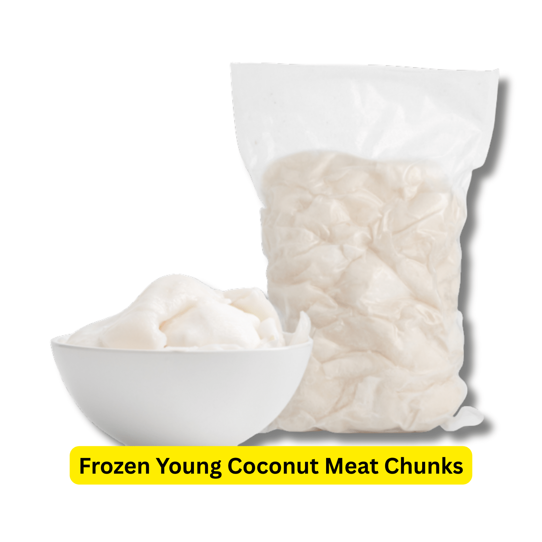 Frozen Young Coconut Meat Chunks