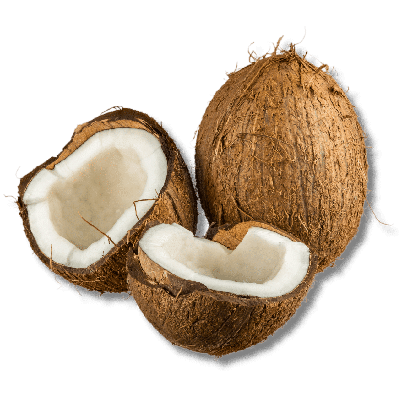 semi husked coconut from Indonesia